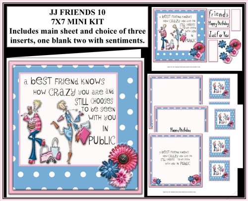 JJ FRIENDS 10 7X7 MINI KIT