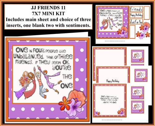 JJ FRIENDS 11 7X7 MINI KIT
