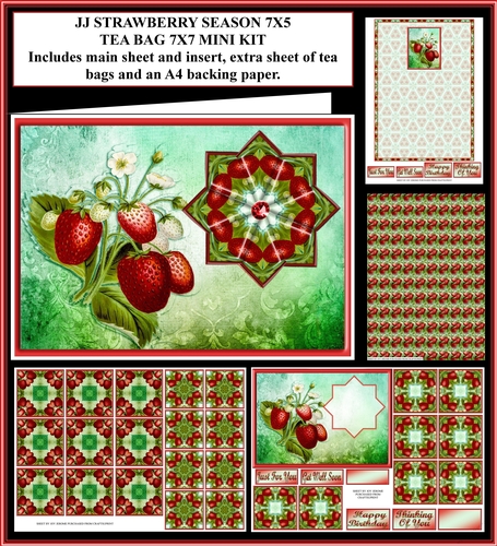 JJ STRAWBERRY SEASON 7X5 TEA BAG MINI KIT 