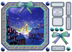 JJ BLUE CHRISTMAS 3 8x8