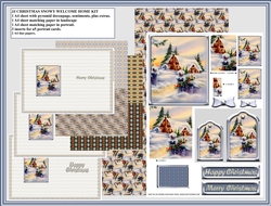 JJ CHRISTMAS SNOWY WELCOME HOME KIT