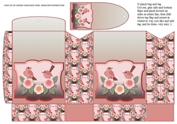 JJ BIRDS AND ROSES PINCH BAG AND TAG 2