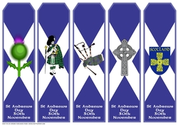 JJ ST ANDREWS DAY BOOKMARKS
