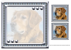 JJ LOVE MY DOG GOLDEN RETRIEVER 8X8 INSERT BLANK.