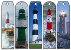  JJ ASSORTED BOOKMARKS LIGHTHOUSES
