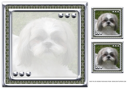 JJ LOVE MY DOG SHIH TZU 8X8 INSERT BLANK