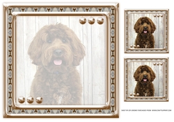JJ LOVE MY DOG LABRADOODLE 2 8X8 INSERT BLANK