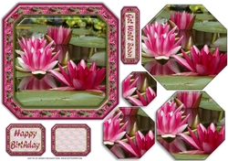 JJ WATER LILIES 6X6 PYRAMAGE