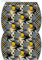 JJ BLUE TIT PILLOW BOX
