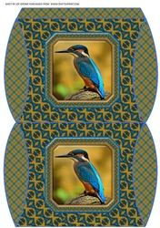 JJ KINGFISHER PILLOW BOX.