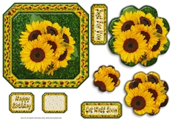 JJ SUNFLOWER 6X6 PYRAMAGE