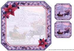 JJ JINGLE ALL THE WAY 8X8 INSERT BLANK