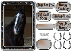 JJ LOVE MY HORSE A5 QUICK CARD 2