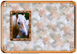 JJ LOVE MY HORSE A5 QUICK CARD 4 INSERT BLANK