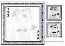 JJ LOVE MY DOG GREYHOUND 8X8 INSERT BLANK