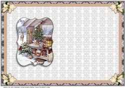 JJ THE CHRISTMAS POTTING SHED A5 INSERT BLANK