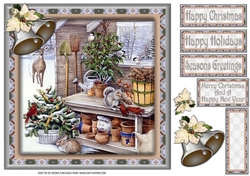 JJ THE CHRISTMAS POTTING SHED 8X8