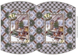 JJ THE CHRISTMAS POTTING SHED PILLOW BOX