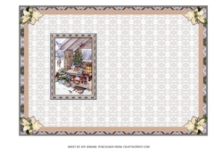  JJ THE CHRISTMAS POTTING SHED 5X7 INSERT BLANK.