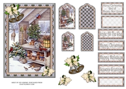 JJ THE CHRISTMAS POTTING SHED 5X7