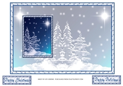 JJ BLUE CHRISTMAS 1 5x7 INSERT