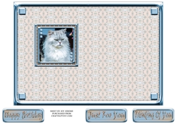 JJ LOVE MY CAT 14 5X7 INSERT