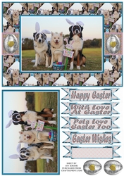 JJ PETS LOVE EASTER TOO DOGGIE PALS A5