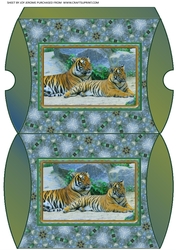 JJ FRIENDS FOREVER TIGERS PILLOW BOX