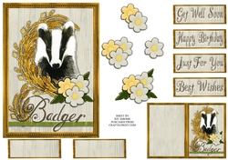 JJ COUNTRY CAPERS 5X7 BADGER