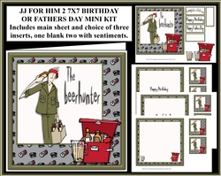 JJ FOR HIM 2 7X7 BIRTHDAY OR FATHERS DAY MINI KIT
