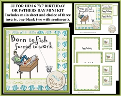 JJ FOR HIM 6 7X7 BIRTHDAY OR FATHERS DAY MINI KIT