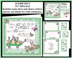 JJ FRIENDS 5 7X7 MINI KIT