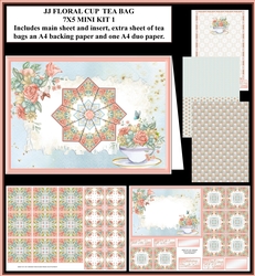 JJ FLORAL CUP TEA BAG MINI KIT 1