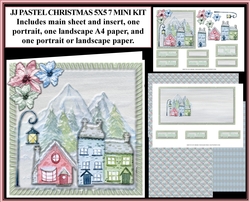 JJ PASTEL CHRISTMAS 7 5X5 MINI KIT