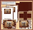 JJ GOLDEN RETRIEVERS CHRISTMAS A5 MINI KIT