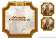 JJ PETS LOVE CHRISTMAS TOO GOLDEN CAT INSERT HAPPY CHRISTMAS
