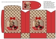 JJ PETS LOVE CHRISTMAS TOO YORKIE PINCH BAG AND TAG