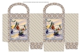 JJ CHRISTMAS SNOWY WELCOME HOME SMALL GIFT BAG