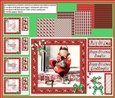 JJ CHRISTMAS SNOWY STEP 8X8 DAUGHTER GRANDDAUGHTER