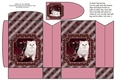 JJ PETS LOVE CHRISTMAS TOO SNOW WHITE CAT ROSEWOOD PINCH BAG AND TAG