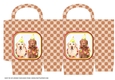 JJ PARTY ANIMALS DOGS SMALL GIFT BAG