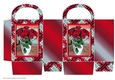 JJ BOUQUET OF ROSES FOR MOTHERS DAY SMALL GIFT BAG