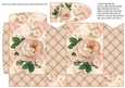 JJ PALE PEACH VINTAGE ROSE PINCHBAG AND TAG