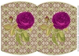 JJ VINTAGE MAGENTA ROSE PILLOW BOX
