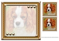 JJ LOVE MY DOG CAVALIER KING CHARLES 8X8 INSERT BLANK