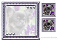 JJ LOVE MY DOG CHIHUAHUA 8X8 INSERT BLANK