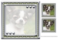 JJ LOVE MY DOG CHIHUAHUA 2 8X8 INSERT BLANK