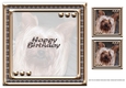 JJ LOVE MY DOG YORKSHIRE TERRIER 8X8 INSERT HAPPY BIRTHDAY