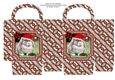 JJ PETS LOVE CHRISTMAS TOO LOP EARRED RABBIT SMALL GIFTBAG