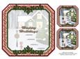JJ HOME FOR CHRISTMAS 8X8 INSERT 8X8 HAPPY HOLIDAYS